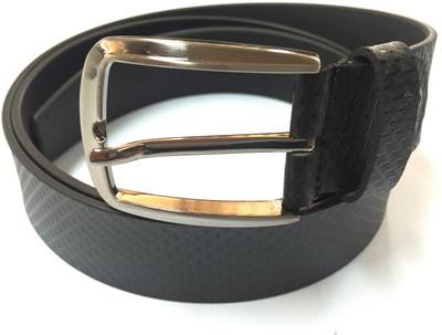 

Sir Michele Men Formal Black Genuine Leather Belt