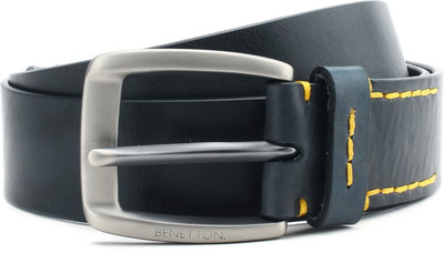 

United Colors of Benetton Men Brown Genuine Leather Belt, 901