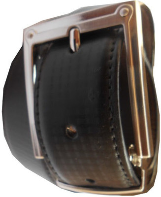 

AmahapGlamourDaze Men Formal Black Synthetic Belt