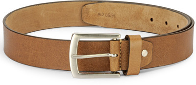 

TKWD Leathers Men Casual Tan Genuine Leather Reversible Belt