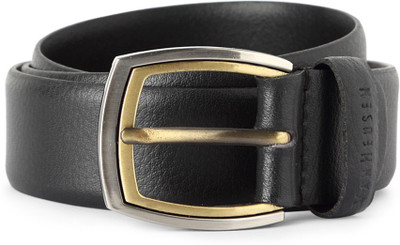 

Van Heusen Men Black Genuine Leather Belt