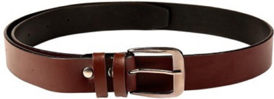 

Nagar Enterprises Men Casual Brown Artificial Leather Belt, Brown-81