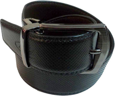 

Mode Boys Casual, Formal Black, Brown Genuine Leather Reversible Belt, Black-2