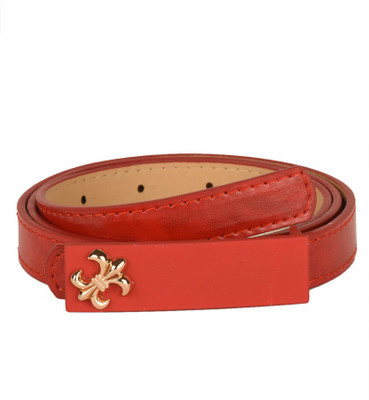 

Tiekart Women Casual Red Metal Belt
