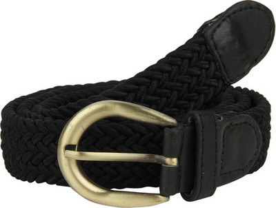 Lino Perros Women Casual Black Synthetic Belt, B001