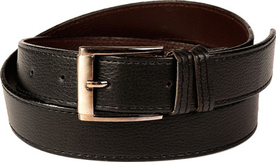 

Calibro Men Casual Black Texas Leatherite Belt