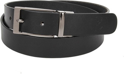 

Kosher Men Formal Black Genuine Leather Belt
