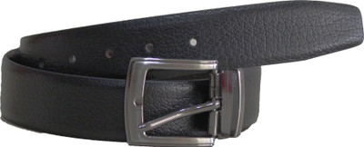

Giant Roots Men Formal Black Genuine Leather Reversible Belt