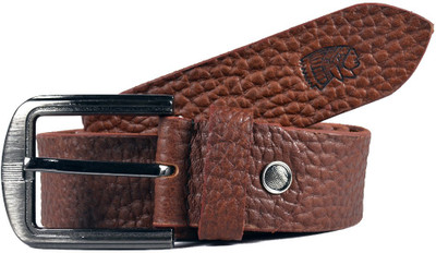 

Red Chief Men Tan Genuine Leather Belt, 006