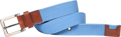 

Pepe Jeans Men Fabric, Genuine Leather Belt, Blue