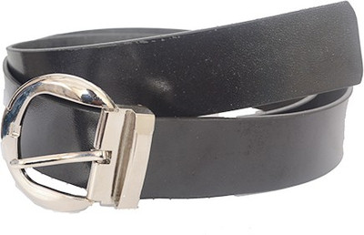 

Aam Shopping Men Casual Black Genuine Leather Belt