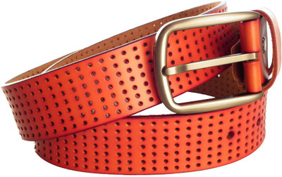 

Lion Heart Men Casual Tan Genuine Leather Belt
