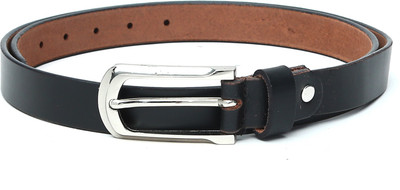 

The Deer Club Women Casual Black Genuine Leather Belt