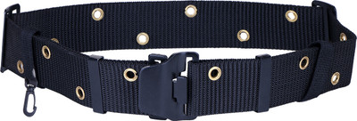 

NUAN Men Casual, Formal Black Nylon Belt