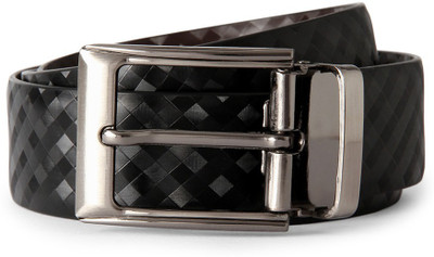 

Peter England Men Black Artificial Leather Belt