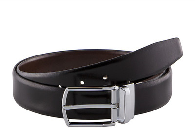 

Gildermen Men Formal Black, Brown Genuine Leather Reversible Belt