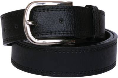 

Visach Men Formal Black Artificial Leather Belt
