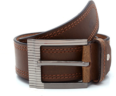 

Porcupine Men Formal Brown Genuine Leather Belt, Brown-grjbelt12