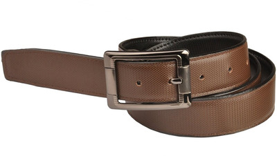 

OODI Men Brown Genuine Leather Belt