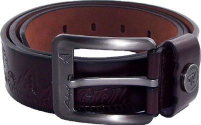

Els Men Casual, Formal Brown Artificial Leather, Synthetic Belt
