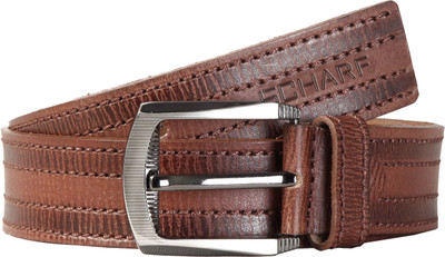 

Scharf Men Formal, Casual Brown Genuine Leather Belt, Brown 08