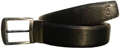 

Sondagar Arts Men Formal Black, Brown Genuine Leather Reversible Belt, Black & brown15