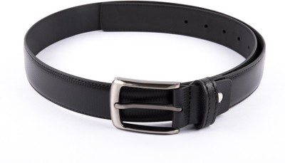 

Pacific Gold Men Formal Black Synthetic Belt
