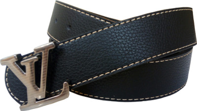 

Justclickfashion Men Casual, Party, Formal Black Genuine Leather Belt