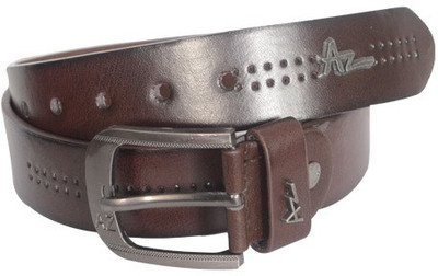 

Aam Shopping Men Casual Brown Artificial Leather Belt