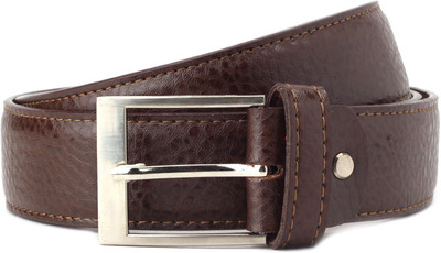 

Hidedge Men Brown Metal Belt