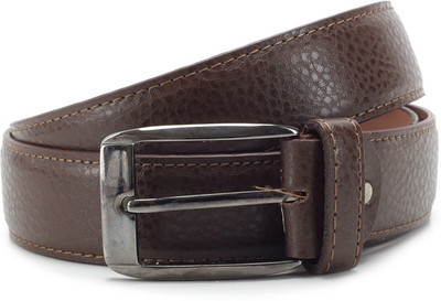 

Hidedge Men Brown Metal Belt