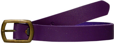 

Sondagar Arts Women Formal, Casual Purple Genuine Leather Belt
