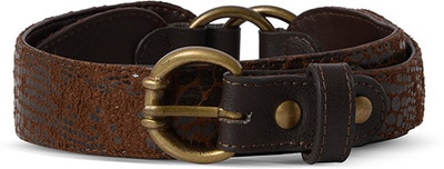 

Baggit Women Casual Brown Synthetic Belt
