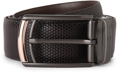 

Louis Philippe Men Brown Genuine Leather Belt