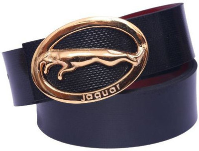 

OODI Men Black Artificial Leather Belt