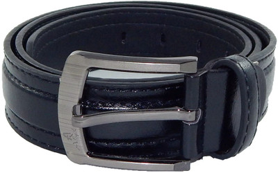

Els Men Black Synthetic Belt, Black-16