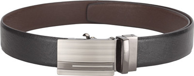 

Teakwood Men Formal Black Genuine Leather Belt