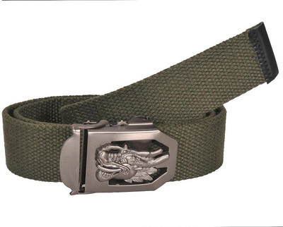 

Tiekart Men Casual Green Fabric Belt
