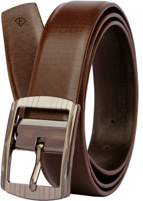 

Fashius Men Brown Artificial Leather Belt, Brown-01