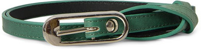 

Baggit Women Casual Green Synthetic Belt