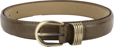 

Lino Perros Women Casual Green Artificial Leather Belt, G001