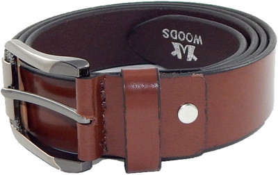 

Woods Men Formal, Casual Brown Genuine Leather Belt