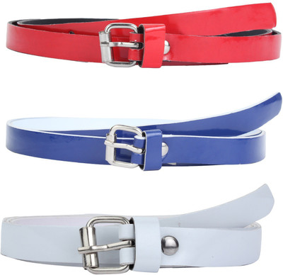 

SRS Women Casual Blue, Red, White Synthetic Belt