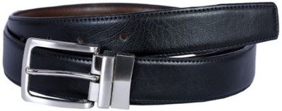 

OODI Boys Black Genuine Leather Belt
