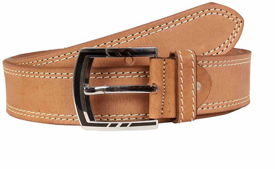 

Creative India Exports Men Casual Brown Artificial Leather Belt