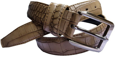 

DCS Men Casual Brown Artificial Leather Belt