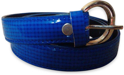 

Rege Women Casual Blue Artificial Leather Belt, Blue-1