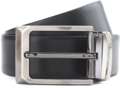 V.Dot by Van Heusen Men Black, Brown Reversible Belt, Tan