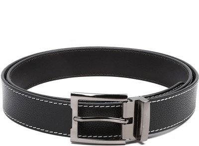 

WildHorn Men Casual Black Genuine Leather Belt