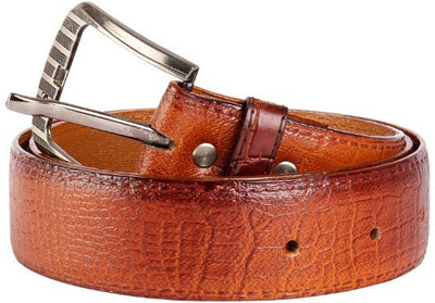 

XCCESS Men Brown Genuine Leather Belt